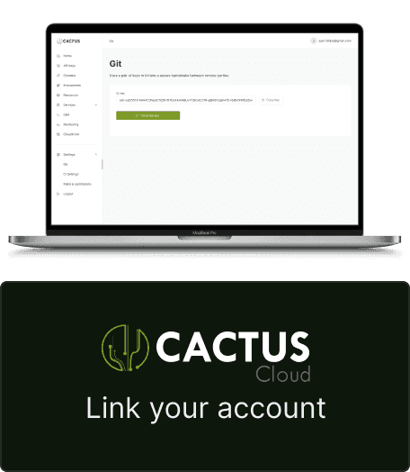 Cactus.cloud console