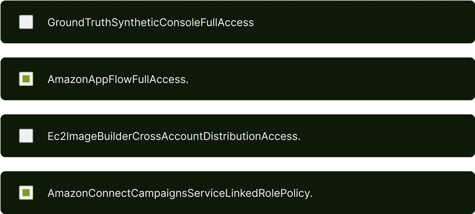 Cactus cloud policy configuration screen screenshot